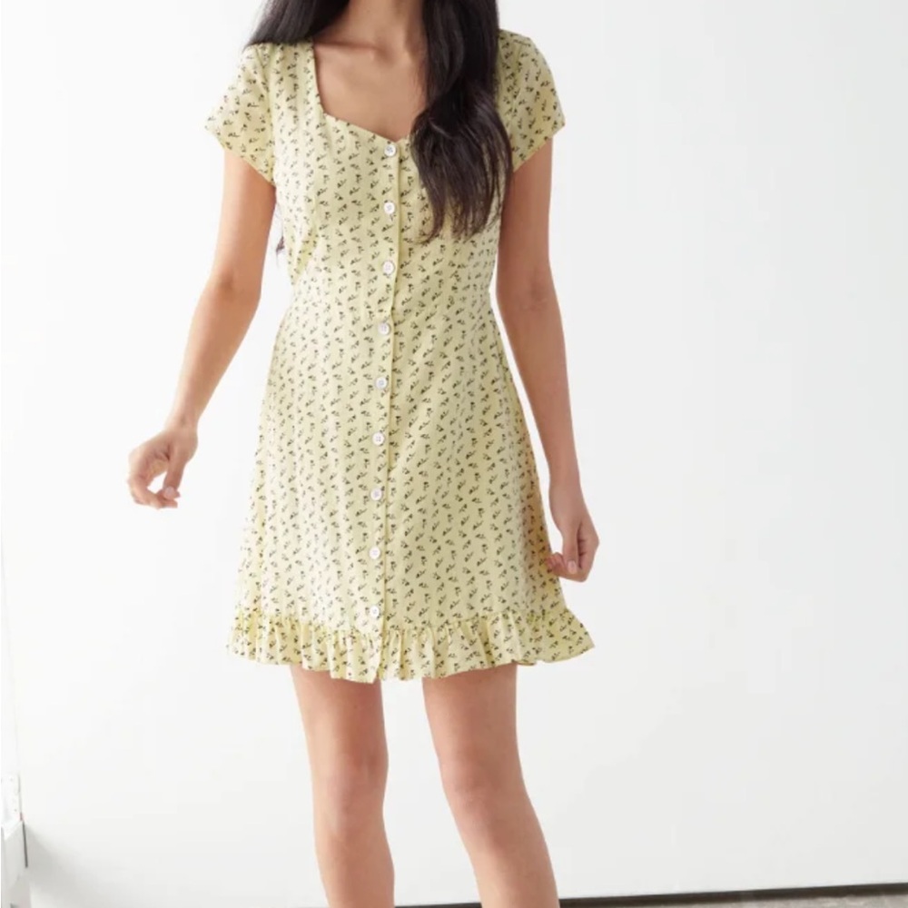 Floral mini sundress